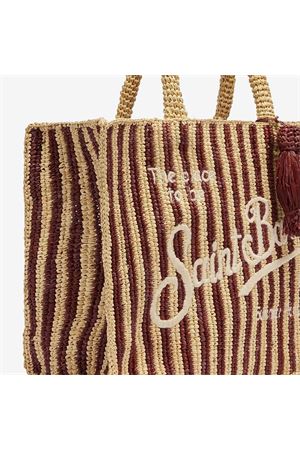 Colette Hand Bag In Raffia With Shoulder Trim MC2 SAINT BARTH | Crossbody Bags | COL001300406L
